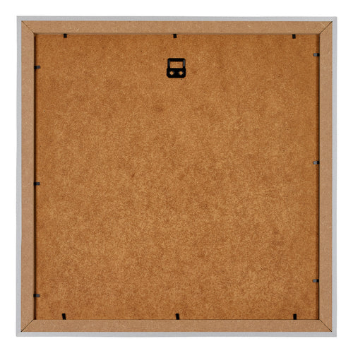 Mura MDF Cadre Photo 25x25cm Argent Mat Arriere | Yourdecoration.fr
