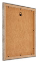 Mura MDF Cadre Photo 25x25cm Métal Vintage Arriere Oblique | Yourdecoration.fr