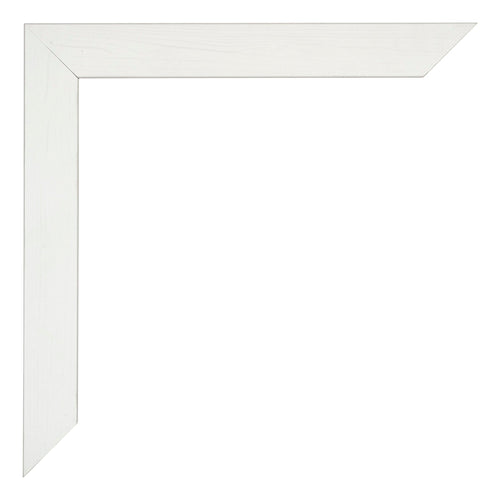 Mura MDF Cadre Photo 25x30cm Blanc Balayé Detail Coin | Yourdecoration.fr