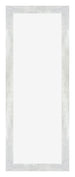 Mura MDF Cadre Photo 25x75cm Argent Brillant Vintage De Face | Yourdecoration.fr