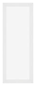 Mura MDF Cadre Photo 25x75cm Blanc Brillant De Face | Yourdecoration.fr