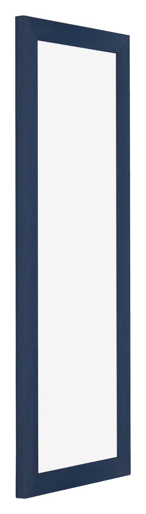 Mura MDF Cadre Photo 25x75cm Bleu Foncé Patiné De Face Oblique | Yourdecoration.fr