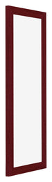 Mura MDF Cadre Photo 25x75cm Vin Rouge Patiné De Face Oblique | Yourdecoration.fr