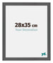 Mura MDF Cadre Photo 28x35cm Anthracite Mesure | Yourdecoration.fr