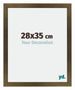 Mura MDF Cadre Photo 28x35cm Bronze Décor De Face Mesure | Yourdecoration.fr