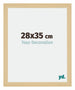 Mura MDF Cadre Photo 28x35cm Décor Érable De Face Mesure | Yourdecoration.fr
