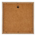 Mura MDF Cadre Photo 30x30cm Argent Brillant Vintage Arriere | Yourdecoration.fr