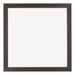 Mura MDF Cadre Photo 30x30cm Chêne Foncé De Face | Yourdecoration.fr
