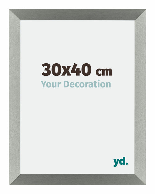 Mura MDF Cadre Photo 30x40cm Champagne De Face Mesure | Yourdecoration.fr
