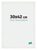Mura MDF Cadre Photo 30x42cm Blanc Balayé De Face Mesure | Yourdecoration.fr