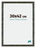 Mura MDF Cadre Photo 30x42cm Bleu Or Mélangé De Face Mesure | Yourdecoration.fr