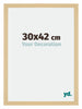 Mura MDF Cadre Photo 30x42cm Décor Érable De Face Mesure | Yourdecoration.fr