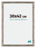 Mura MDF Cadre Photo 30x42cm Métal Vintage De Face Mesure | Yourdecoration.fr