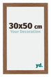 Mura MDF Cadre Photo 30x50cm Chêne Rustique De Face Mesure | Yourdecoration.fr