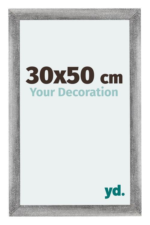 Mura MDF Cadre Photo 30x50cm Gris Balayé De Face Mesure | Yourdecoration.fr