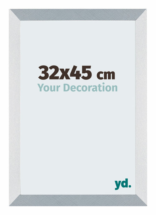 Mura MDF Cadre Photo 32x45cm Aluminium Brossé De Face Mesure | Yourdecoration.fr