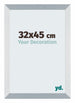Mura MDF Cadre Photo 32x45cm Aluminium Brossé De Face Mesure | Yourdecoration.fr