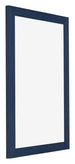 Mura MDF Cadre Photo 32x45cm Bleu Foncé Patiné De Face Oblique | Yourdecoration.fr
