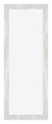 Mura MDF Cadre Photo 33x98cm Argent Brillant Vintage De Face | Yourdecoration.fr