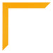 Mura MDF Cadre Photo 33x98cm Jaune Detail Coin | Yourdecoration.fr