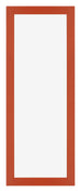 Mura MDF Cadre Photo 33x98cm Orange De Face | Yourdecoration.fr