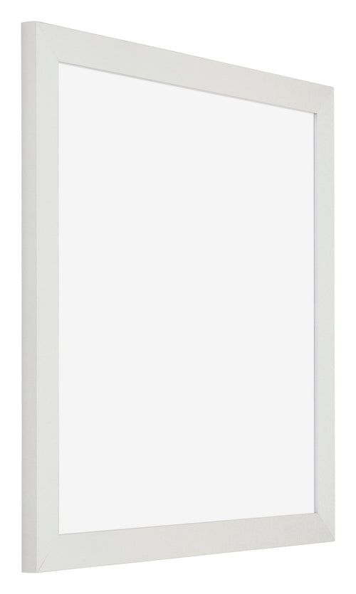 Mura MDF Cadre Photo 35x35cm Blanc Mat De Face Oblique | Yourdecoration.fr