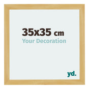 Mura MDF Cadre Photo 35x35cm Pin Décor De Face Mesure | Yourdecoration.fr