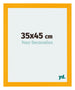 Mura MDF Cadre Photo 35x45cm Jaune De Face Mesure | Yourdecoration.fr