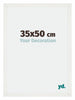 Mura MDF Cadre Photo 35x50cm Blanc Balayé De Face Mesure | Yourdecoration.fr