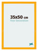 Mura MDF Cadre Photo 35x50cm Jaune De Face Mesure | Yourdecoration.fr