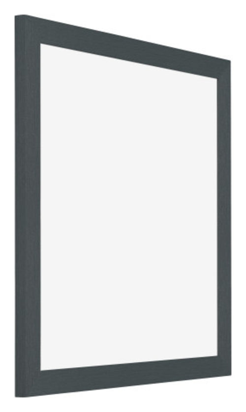 Mura MDF Cadre Photo 40x40cm Anthracite De Face Oblique | Yourdecoration.fr