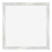 Mura MDF Cadre Photo 40x40cm Argent Brillant Vintage De Face | Yourdecoration.fr