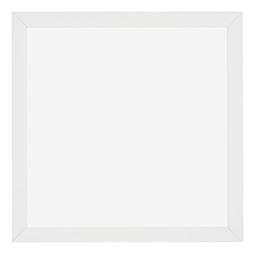 Mura MDF Cadre Photo 40x40cm Blanc Brillant De Face | Yourdecoration.fr