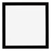 Mura MDF Cadre Photo 40x40cm Noir Brillant De Face | Yourdecoration.fr