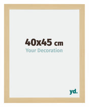 Mura MDF Cadre Photo 40x45cm Décor Érable De Face Mesure | Yourdecoration.fr