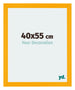 Mura MDF Cadre Photo 40x55cm Jaune De Face Mesure | Yourdecoration.fr
