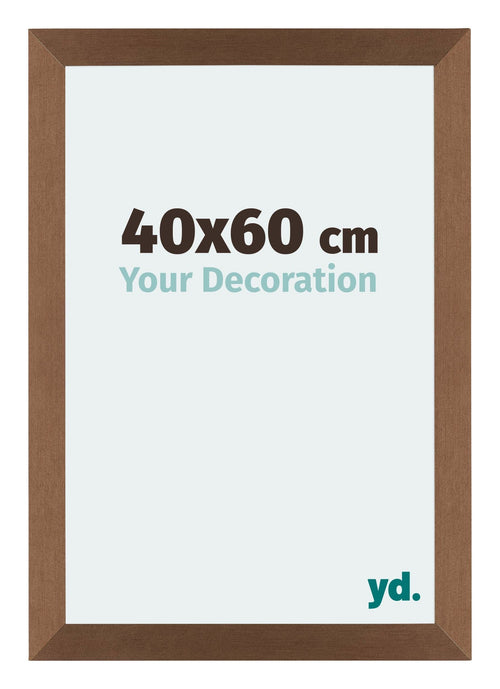 Mura MDF Cadre Photo 40x60cm Cuivre Decor De Face Mesure | Yourdecoration.fr