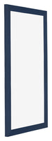 Mura MDF Cadre Photo 40x70cm Bleu Foncé Patine De Face Oblique | Yourdecoration.fr
