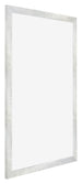 Mura MDF Cadre Photo 42x59 4cm A2 Argent Brillant Vintage De Face Oblique | Yourdecoration.fr