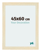 Mura MDF Cadre Photo 45x60cm Sable Balayé De Face Mesure | Yourdecoration.fr
