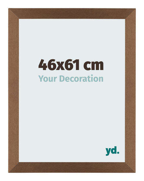 Mura MDF Cadre Photo 46x61cm Cuivre Décor De Face Mesure | Yourdecoration.fr