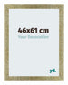 Mura MDF Cadre Photo 46x61cm Or Antique De Face Mesure | Yourdecoration.fr