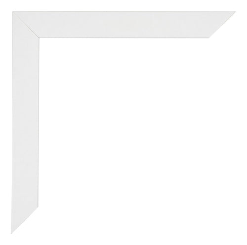 Mura MDF Cadre Photo 48x68cm Blanc Brillant Detail Coin | Yourdecoration.fr