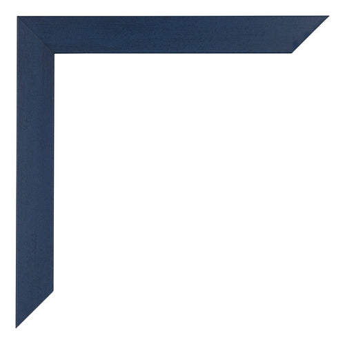 Mura MDF Cadre Photo 48x68cm Bleu Fonce Patine Detail Coin | Yourdecoration.fr