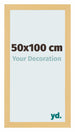 Mura MDF Cadre Photo 50x100cm H��tre D��cor De Face Mesure | Yourdecoration.fr