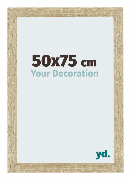 Mura MDF Cadre Photo 50x75cm Ch��ne Sonoma De Face Mesure | Yourdecoration.fr