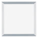 Mura MDF Cadre Photo 55x55cm Aluminium Brossé De Face | Yourdecoration.fr