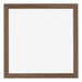 Mura MDF Cadre Photo 55x55cm Noyer Sombre De Face | Yourdecoration.fr