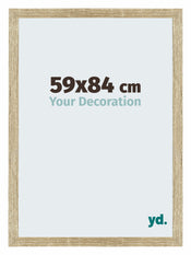 Mura MDF Cadre Photo 59x84cm Chene Sonoma De Face Mesure | Yourdecoration.fr