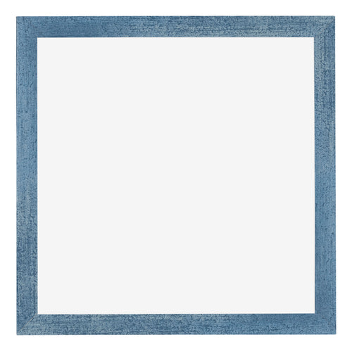Mura MDF Cadre Photo 60x60cm Bleu Brillant Geveegd De Face | Yourdecoration.fr